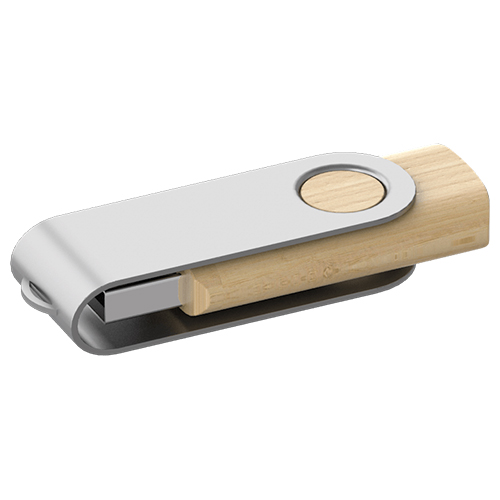 Houten USB stick Twister, maple