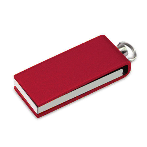 Mini USB stick Litra,  rood