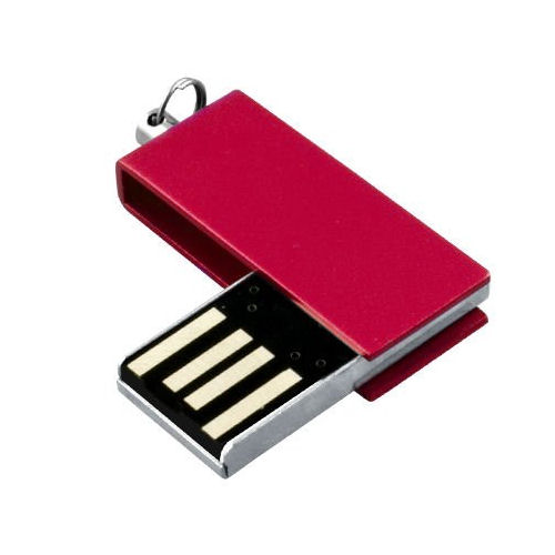 Mini USB stick Litra,  rood