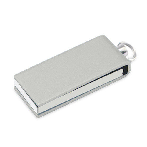 Mini USB stick Litra,  zilver