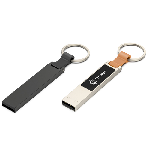 USB stick sleutelhanger lichtgevend