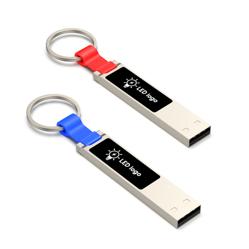 USB stick sleutelhanger lichtgevend